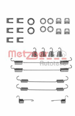 METZGER Lisakomplekt, Piduriklotsid 105-0656