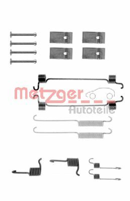 METZGER Комплектующие, тормозная колодка 105-0676