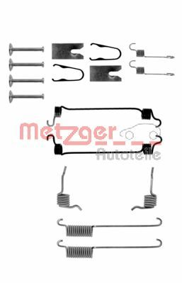 METZGER Комплектующие, тормозная колодка 105-0751