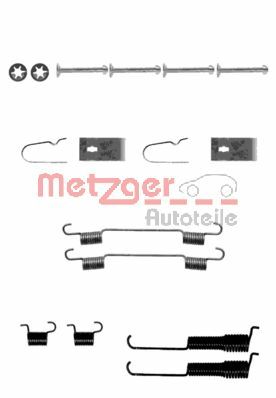 METZGER Комплектующие, тормозная колодка 105-0800