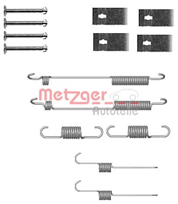 METZGER Комплектующие, тормозная колодка 105-0846