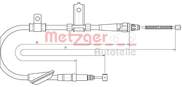 METZGER Tross,seisupidur 10.5157