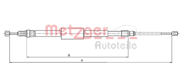 METZGER Tross,seisupidur 10.6687