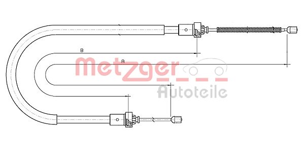 METZGER Tross,seisupidur 10.6893