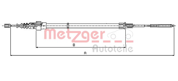 METZGER Tross,seisupidur 10.7135