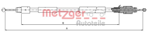 METZGER Tross,seisupidur 10.7630