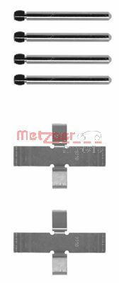 METZGER Комплектующие, колодки дискового тормоза 109-0902