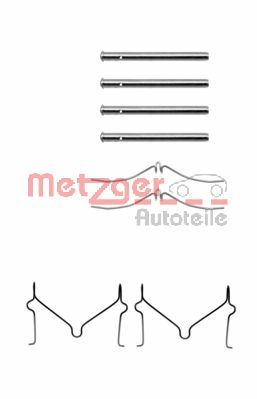 METZGER Комплектующие, колодки дискового тормоза 109-1126