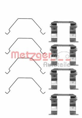 METZGER Комплектующие, колодки дискового тормоза 109-1158
