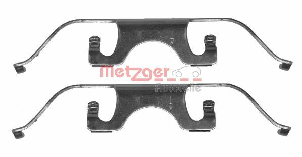 METZGER Комплектующие, колодки дискового тормоза 109-1224