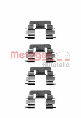 METZGER Комплектующие, колодки дискового тормоза 109-1229