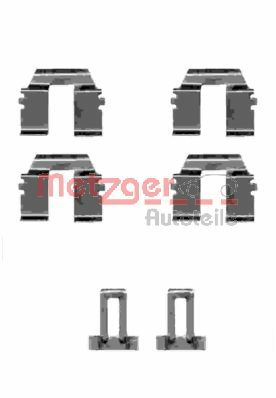 METZGER Комплектующие, колодки дискового тормоза 109-1233
