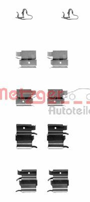 METZGER Комплектующие, колодки дискового тормоза 109-1240