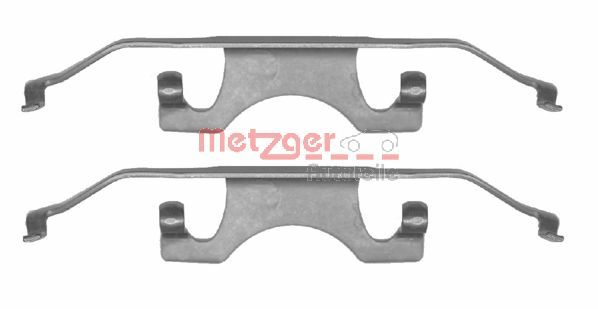 METZGER Комплектующие, колодки дискового тормоза 109-1241