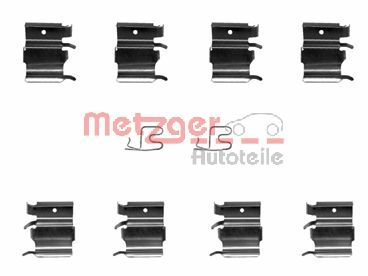 METZGER Комплектующие, колодки дискового тормоза 109-1244