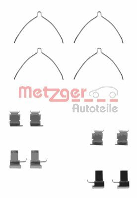 METZGER Lisakomplekt, ketaspiduriklotsid 109-1261