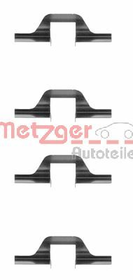 METZGER Комплектующие, колодки дискового тормоза 109-1263