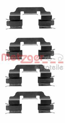 METZGER Комплектующие, колодки дискового тормоза 109-1601