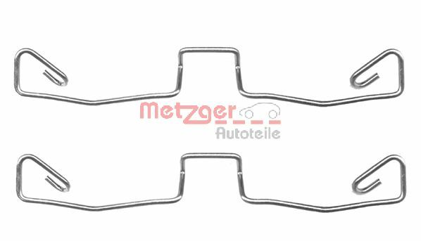 METZGER Комплектующие, колодки дискового тормоза 109-1633