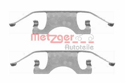 METZGER Комплектующие, колодки дискового тормоза 109-1640