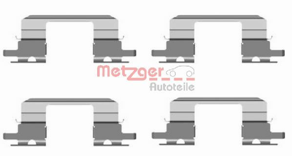 METZGER Комплектующие, колодки дискового тормоза 109-1672