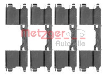 METZGER Комплектующие, колодки дискового тормоза 109-1762