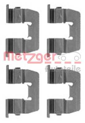 METZGER Комплектующие, колодки дискового тормоза 109-1764