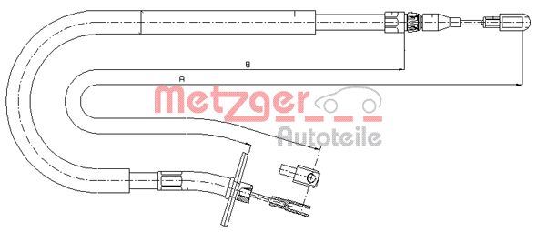 METZGER Tross,seisupidur 10.9879