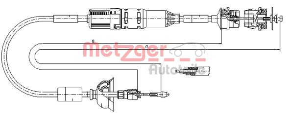 METZGER Tross,sidurikasutus 11.3264