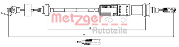 METZGER Tross,sidurikasutus 11.3925