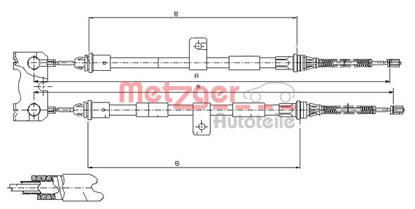 METZGER Tross,seisupidur 11.5445