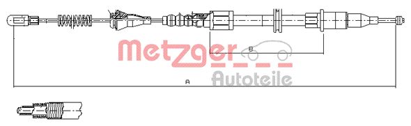 METZGER Tross,seisupidur 11.5753