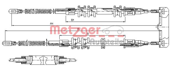 METZGER Tross,seisupidur 11.5755