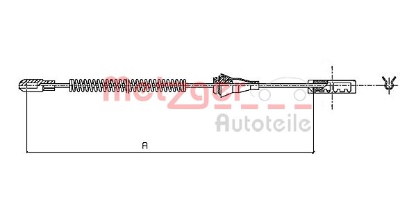 METZGER Tross,seisupidur 11.5959