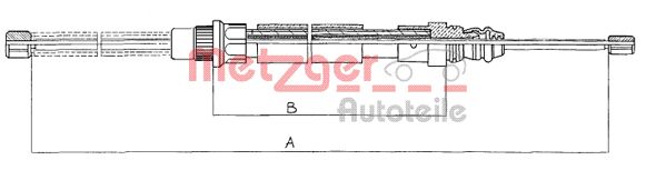 METZGER Tross,seisupidur 11.607