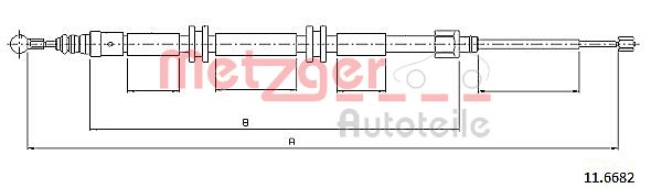 METZGER Tross,seisupidur 11.6682