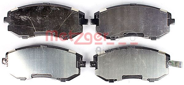 METZGER Комплект тормозных колодок, дисковый тормоз 1170275