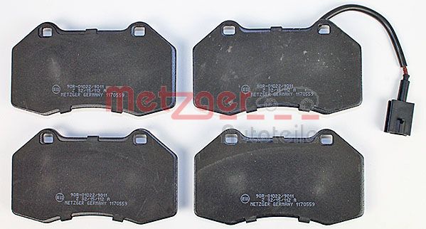 METZGER Комплект тормозных колодок, дисковый тормоз 1170559