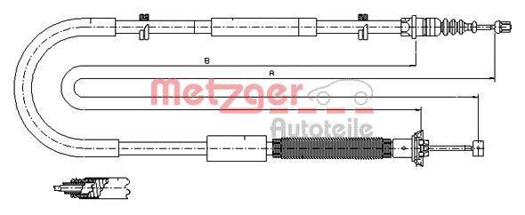 METZGER Tross,seisupidur 12.0703