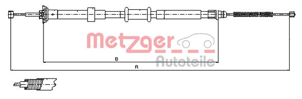 METZGER Tross,seisupidur 12.0765