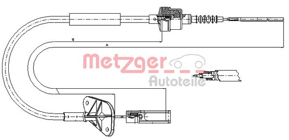 METZGER Tross,sidurikasutus 12.7201