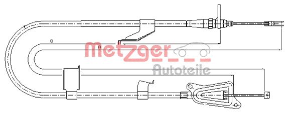 METZGER Tross,seisupidur 17.0335