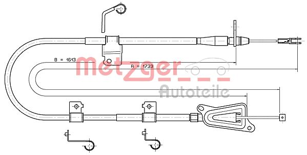 METZGER Tross,seisupidur 17.0336