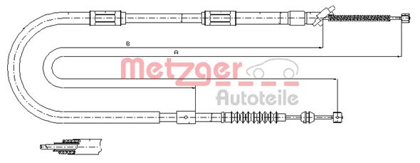 METZGER Tross,seisupidur 17.1042