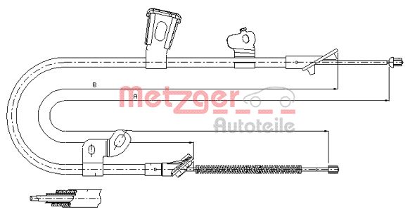 METZGER Tross,seisupidur 17.1074