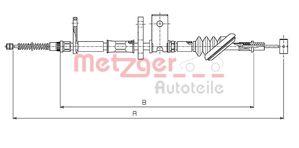 METZGER Tross,seisupidur 17.5020