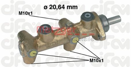 METZGER Главный тормозной цилиндр 202-040