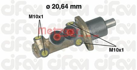 METZGER Главный тормозной цилиндр 202-059