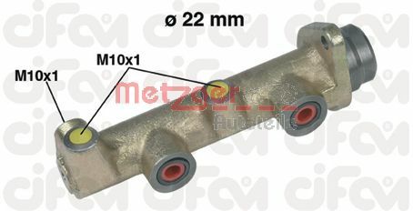 METZGER Главный тормозной цилиндр 202-134