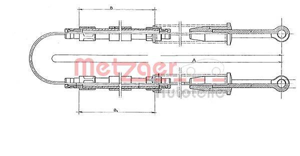 METZGER Кронштейн, тормозный шланг 3214